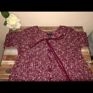 Soft Burgundy Sweater